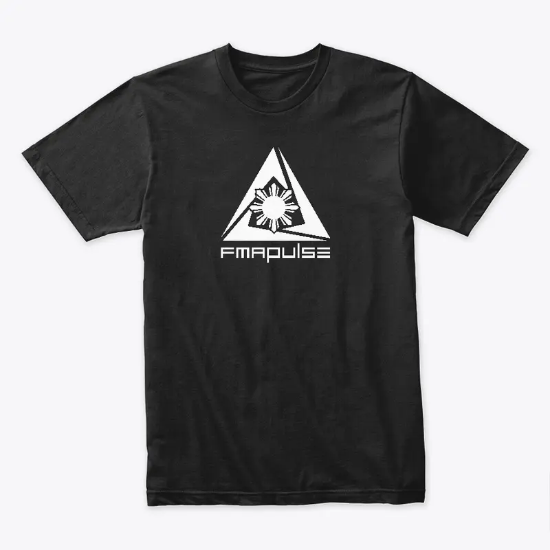 FMA Pulse White Logo Tee (Slim Fit)